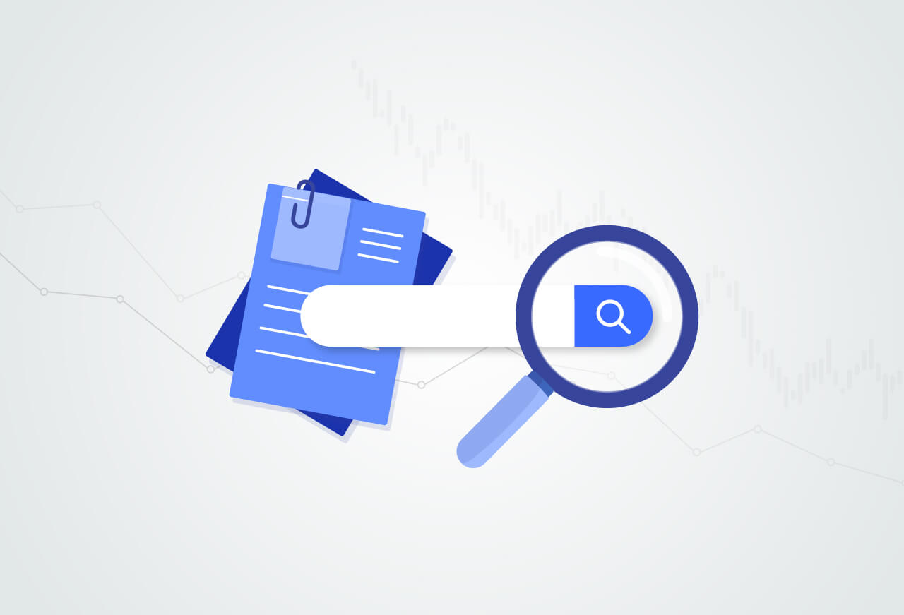 Search engine optimization icon and document icon.